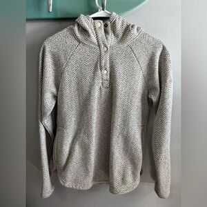 Women's Gray Hooded Sweater